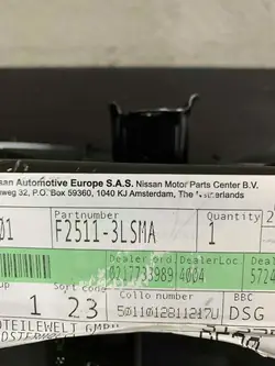 Poutre supérieure avant Nissan NV200 09- OEM F25113LSMA