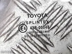 Toyota Avensis dörrglas OEM e643r00048 - Begagnad