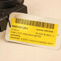 MAF-Luftmengenmesser Opel Astra G 2003 OEM 24404016