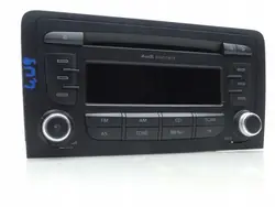 Radio CD OEM 8P0035186AB pour Audi A3 8P