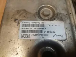 Peça Fiat OE 51892322 Usada - Ajuste direto