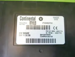 Módulo receptor keyless OEM 68086377AE para Fiat