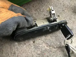 Cilindro da Fechadura AUDI A6 C5 Puxador Chave Dianteiro Esquerdo