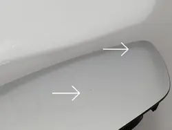 Insert miroir chauffant côté droit OEM LEON 5F