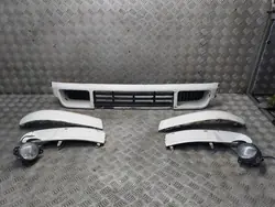 Farol Halógeno Esquerdo + Direito + Grelhas Volkswagen Transporter T5