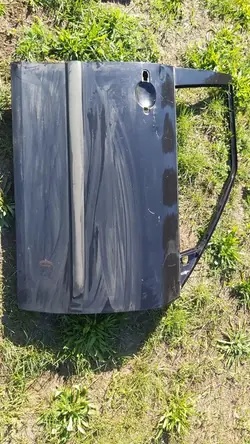 Komplett högra framsidan dörr Skoda FABIA II HB 5D silver