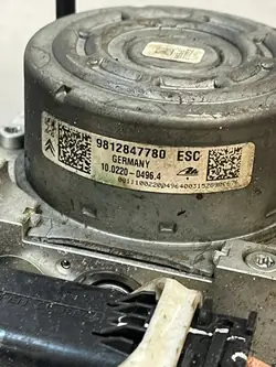 Pompe ABS OEM 9812847780 pour Peugeot Citroen
