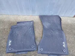Gummifußmatten AUDI A4 B9 ALLROAD OEM 8W1061501