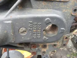 Bakre Fjäderfäste OEM 532920 D 532921 för Renault