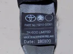 Toyota Corolla E11 bakre höger lampglas OEM 61621-02030