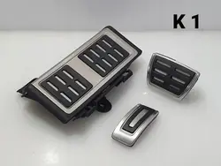 Volkswagen Tiguan II Chrompedalabdeckungen DSG