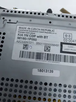 Radio CD Kia Venga d'occasion OEM 96160-1P050