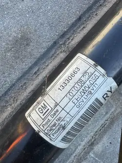 Opel OE 13330663 ohjauspyöräakseli käytetty
