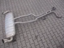 Silenciador trasero OEM 01 para Volkswagen Touareg I