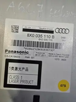 Audi OE 8X0035110B käytetty ikkunanohjain