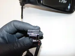 Rétroviseur droit OEM LZ9Y 7PIN pour Audi A6 C6