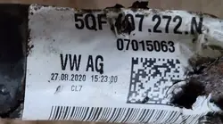 Arbre de transmission droit long Skoda Kodiaq RS Tiguan II Audi Q3