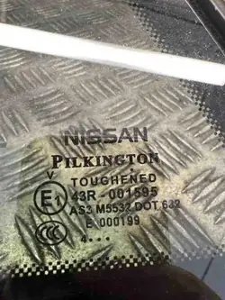 Vänster bakruta AS3M5532DOT62 för Nissan Qashqai