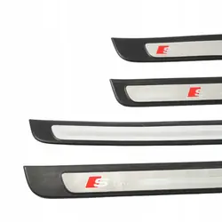 Audi S4 B8 Sidolist Set OEM 8K0853374B Fram/Bak