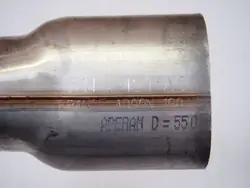 Tubo de escape izquierdo Volvo S90 V90 OEM