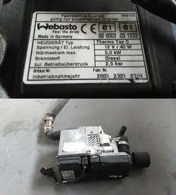 Webasto verwarming OEM OGRZEWNAIE POSTOJOWE voor Hyundai H1