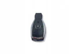 Chave Mercedes OEM UHP2266 - 3 Botões Prateada