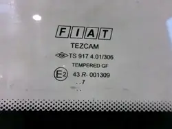 Vitre arrière chauffante hayon Fiat Doblo I OEM CADILAK-Bochnia-498279-