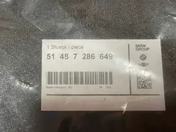 BMW OE 51487286649 Isolamento acústico porta traseira