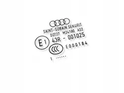 Vitre Portière Droite Avant Audi A3 8P OEM TOC48932