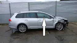 Oikea etuikkuna VW Golf VII 5G4845202B