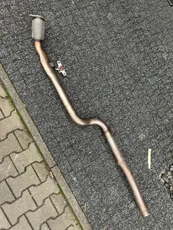Tubo de escape central OEM WYDECH STELVIO 2.0B 280 KM