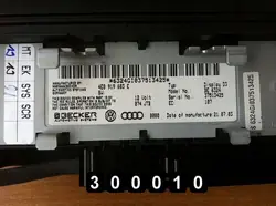 Pantalla de visualización Audi A8 OEM 4E0919603E - Usado