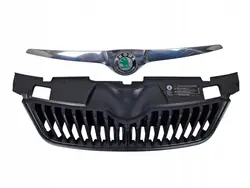 SKODA FABIA 2 Frontgaller Krom OEM 5J0853668B