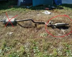VWPASSATB6TŁUM Silenciador Central para VW Passat B6 TDI