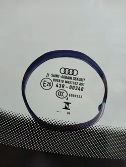 Pare-brise avant OEM 8631AGACMVZ10 avec caméra