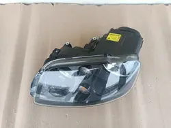 Vorderes Linkes Scheinwerfer VW Touran I 03- Original Dunkel 1T0941005P