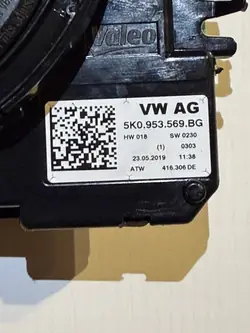 Câble Spiral Air Bag VW SEAT SKODA 5K0953569BG