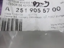 Sensor de Velocidade MERCEDES R W251 A2519055700