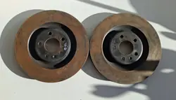 Juego de discos freno OEM 4M0615601P - Trasero Audi