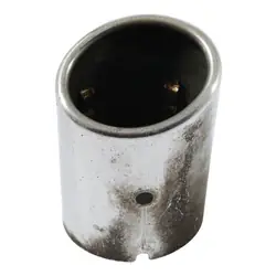 Ponta de escape Audi S3 8V OEM 8V0253826C Esquerda Cromo