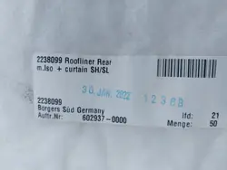 Estofamento DAF XF XG NGD OEM 2238099 - Usado