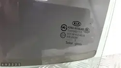 Kia Rio dörrglas OEM e1143r000382 - Begagnad