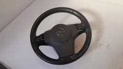 Ratt OPEL CORSA D Läder Airbag Multifunktion OEM