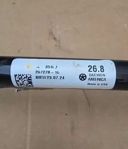 Barre stabilisatrice avant OEM 207278-20 pour BMW X3 G01