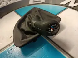 BMW E81 E87 Vaihdevaijeri + Gaiter M-Package Musta OEM