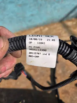 PDC-kabel Fram OEM 9825113380 för Opel Grandland X