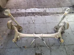 Skoda Fabia III bakaxelbalk OEM DEMONTCARS-69682