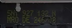VW TIGUAN 5N0 Steuerpanel 5N1927132N
