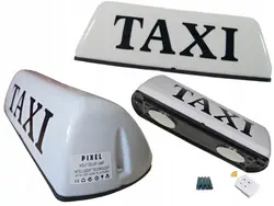 Lampada taxi wireless Pixel magnete telecomando