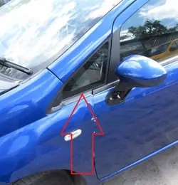 Vänster framruta Fiat Grande Punto 06r. OEM 51752863